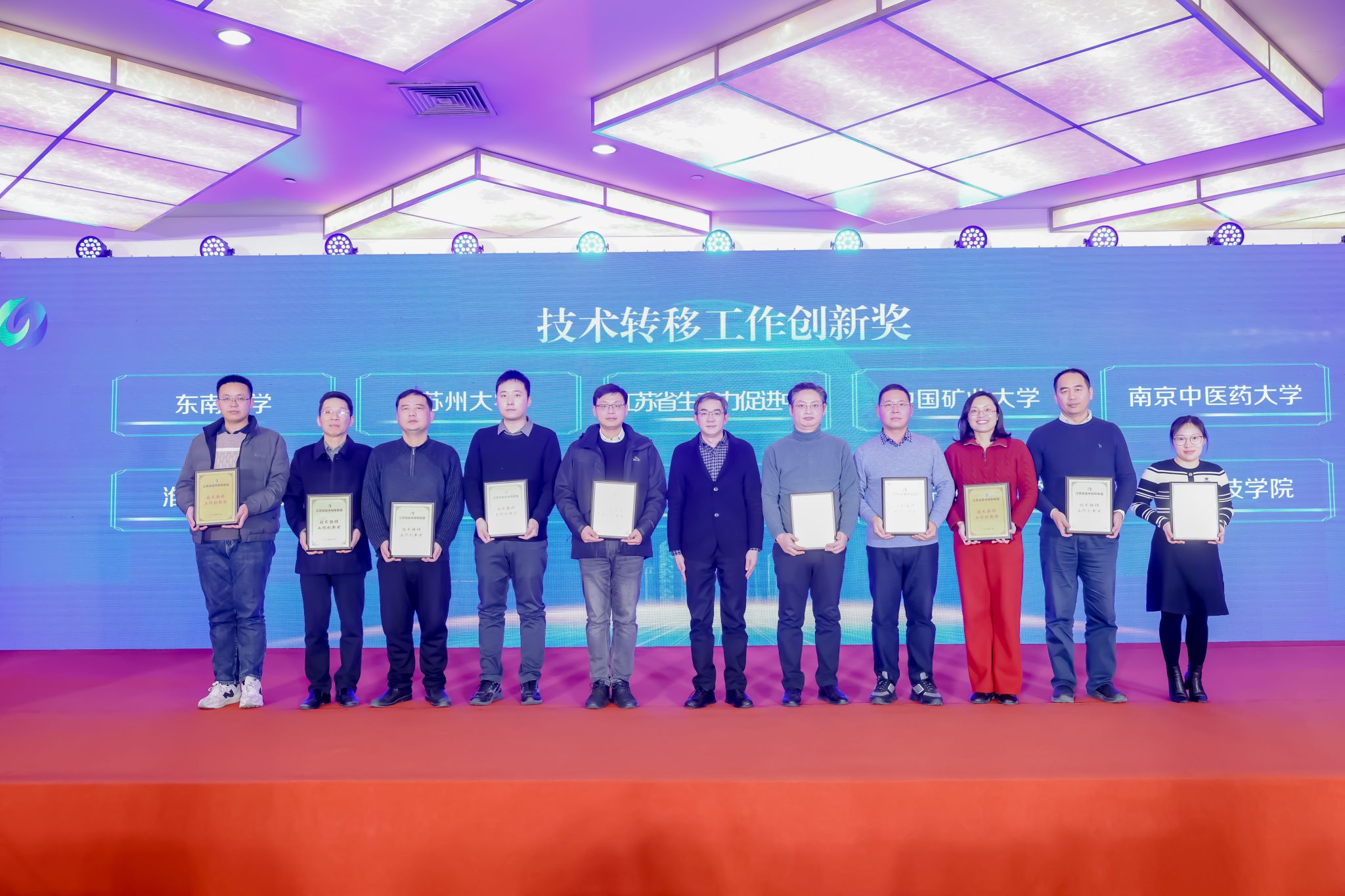 我校荣获江苏省技术转移工作创新奖